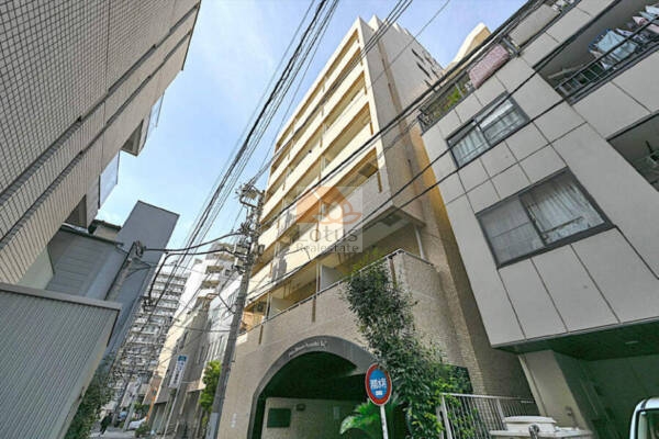 ライオンズマンション鶯谷第２外観３｜ライオンズマンション鶯谷第２は、昭和５８年築、１１階建てのマンションです。