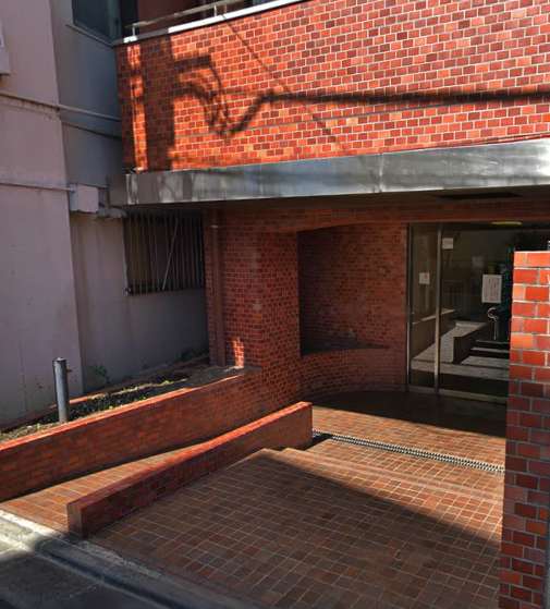モナークマンション方南町外観３｜エントランスです。