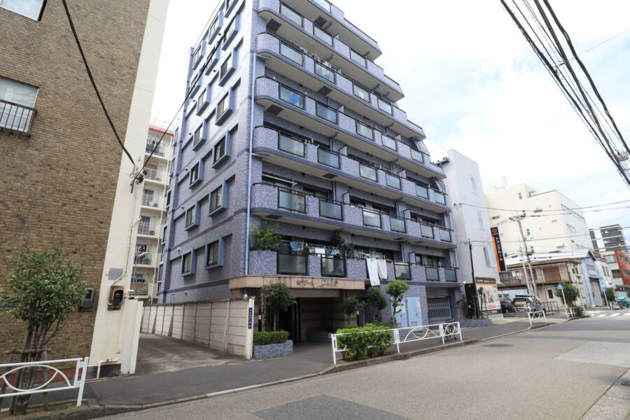 セザール本所吾妻橋外観1｜セザール本所吾妻橋は平成９年築、８階建てマンションです。