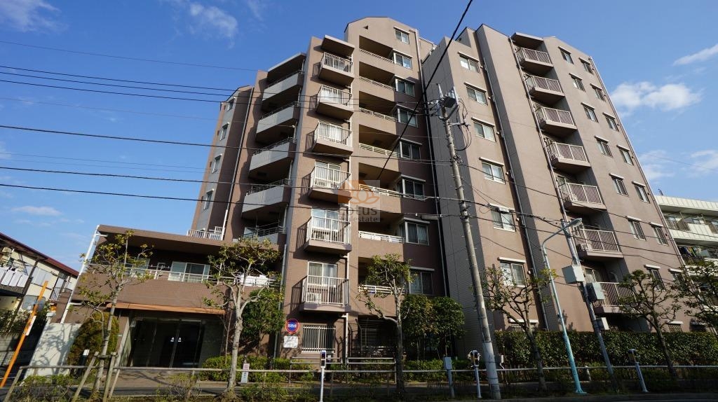 デュアルスイート葛西外観１｜デュアルスイート葛西は平成１８年築の１０階建てです。葛西駅、西葛西駅の２駅が徒歩圏内です。