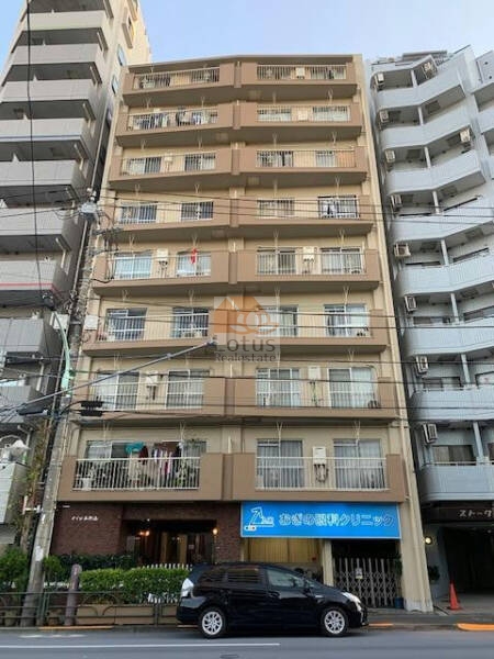 メゾン本駒込外観１｜メゾン本駒込は、昭和50年築、10階建のマンションです。