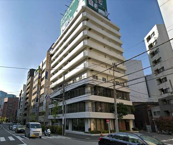 ヴェラハイツ日本橋外観４｜ヴェラハイツ日本橋は１０階建てのマンションです。「人形町」駅から徒歩５分、アクセスの良い立地です。