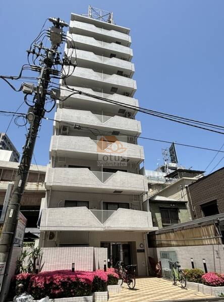 日本橋アムフラット外観４｜日本橋アムフラットは平成７年築の１０階建てです。
