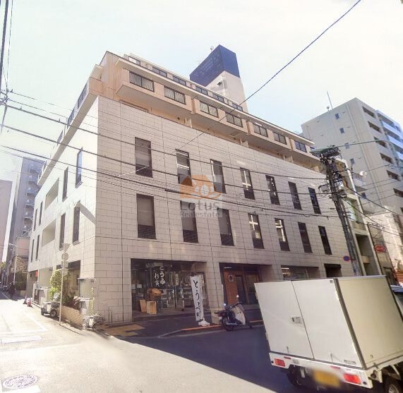 セブン築地外観２｜セブン築地は昭和63年築、8階建てのマンションです。