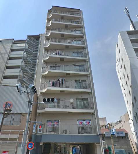 ビレッタ池之端外観4｜ビレッタ池之端は１０階建てのマンションです。根津駅から徒歩２分、不忍通り沿いあります。