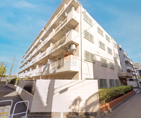 エンゼルハイム西大島外観４ (1)｜エンゼルハイム西大島は昭和６０年築、５階建てのマンションです。