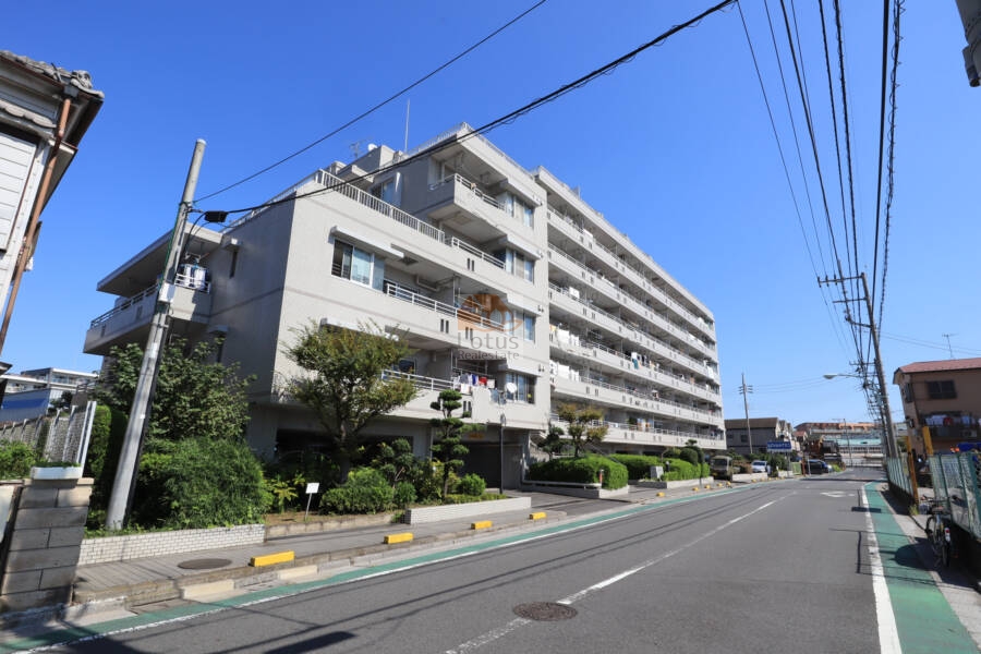 グリーンパーク花畑６外観1｜グリーンパーク花畑Ⅵは、平成元年完成の８階建てのマンションです。