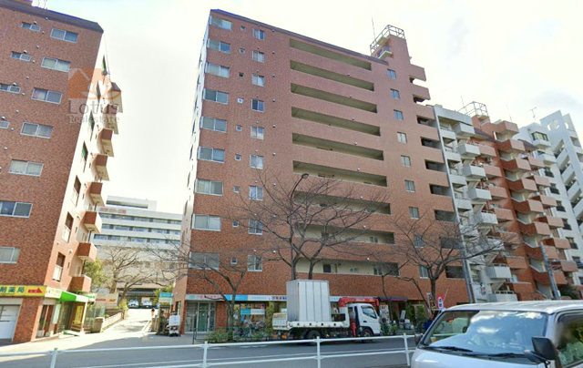 第２広尾フラワーハイホームＢ棟外観３｜第２広尾フラワーハイホームは昭和56年築、A～C棟まであり、明治通りに立地します。