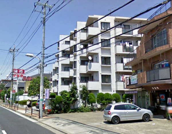 エクレール石神井公園外観２｜エクレール石神井公園は昭和61年築、5階建てのマンションです。
