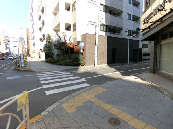 ルシール南大塚アプローチ2-7｜大通りから右折します。