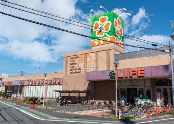 ライフ葛飾白鳥店2｜徒歩5分に「ライフ葛飾白鳥店」があります。