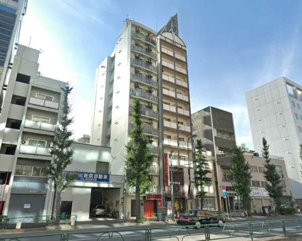 シティプラザ南麻布外観２｜シティプラザ南麻布は１１階建のマンションです。麻布通り沿いにあります。