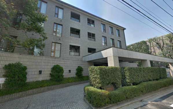芝白金ヒルズ外観２｜芝白金ヒルズは７階建てのマンションです。周辺は閑静な住宅街です。