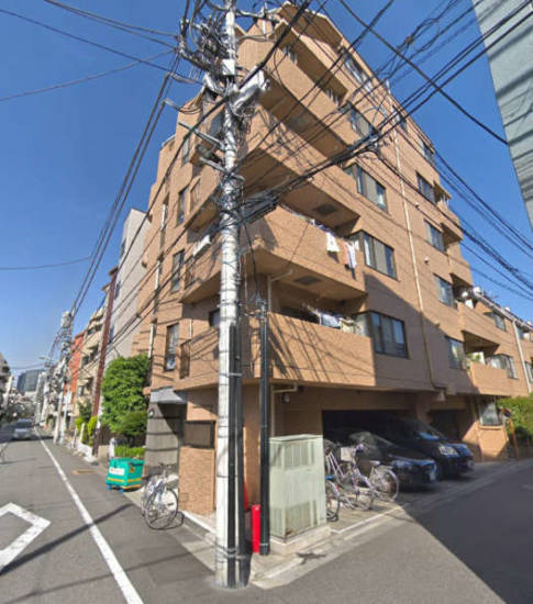 ジェイシティ幡ヶ谷外観１｜ジェイシティ幡ヶ谷は平成１２年築の６階建ての小規模マンションです。