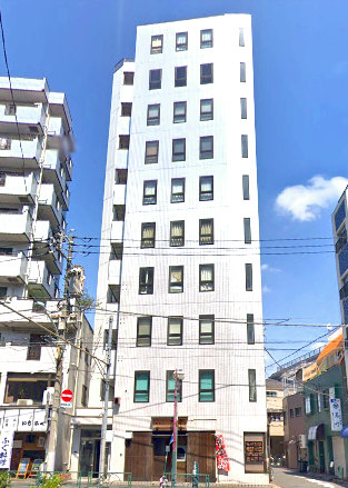 新根岸拾番館外観２｜新根岸拾番館は平成3年完成の10階建てのマンションです。言問通り沿いにあります。鶯谷駅から徒歩4分です。