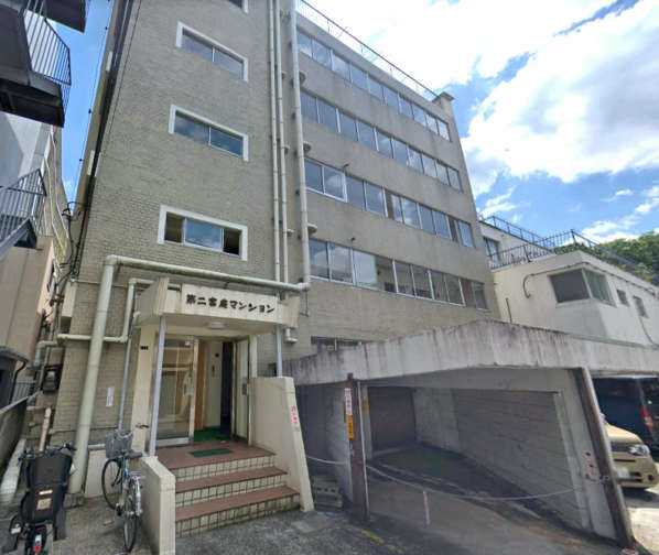 第２宮庭マンション外観１｜第２宮庭マンションは6階建ての旧耐震です。北参道駅から徒歩3分です。