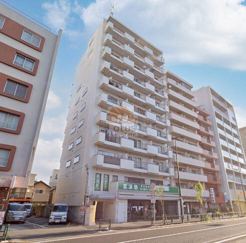 バロンハイツ大島外観３ (1)｜バロンハイツ大島は昭和57年築、11階建てのマンションです。