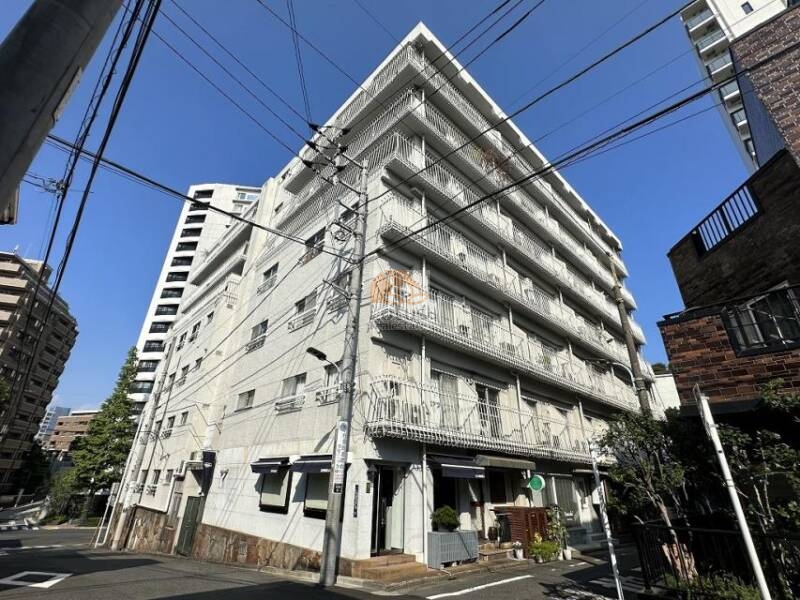 マンション白金苑外観４｜マンション白金苑は昭和45年築、10階建てのマンションです。
