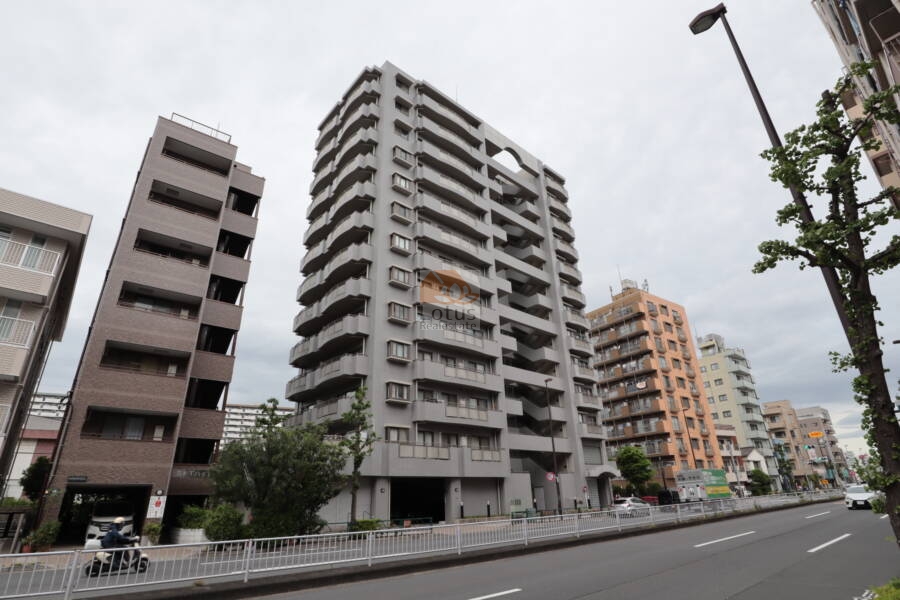 サンパティック立花リビエール外観1｜サンパティック立花リビエールは平成4年築、13階建のマンションです。