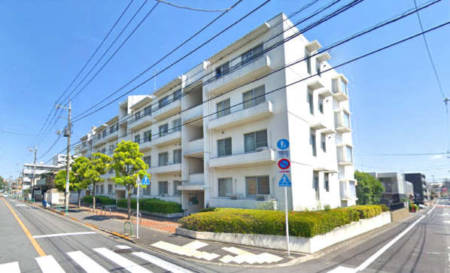 野方パークハイツ外観３｜野方パークハイツは5階建てのマンションです。