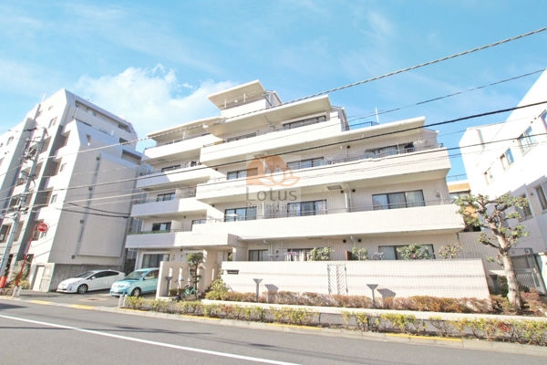 新中野サニーハイツ(本町4丁目)外観2｜新中野サニーハイツ(本町4丁目)は昭和61年築、5階建てのマンションです。