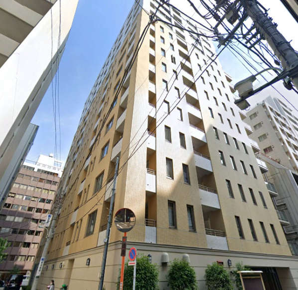 ファミール東銀座グランスイートタワー外観６｜ファミール東銀座グランスイートタワーは平成16年築、地上14階建てのマンションです。