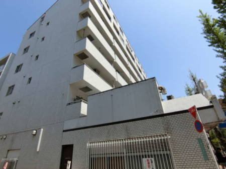 モンテベルデ新中野外観・共用部6｜南側の様子。