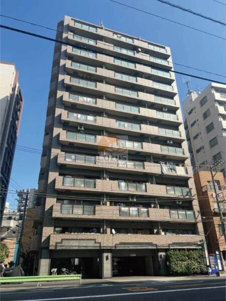 ハイホーム三ノ輪外観５｜ハイホーム三ノ輪は平成7年築、13階建てのマンションです。