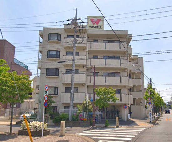 ウインベルコーラス亀有外観１｜ウインベルコーラス亀有は平成2年完成の5階建てマンションです。亀有駅が徒歩圏内です。