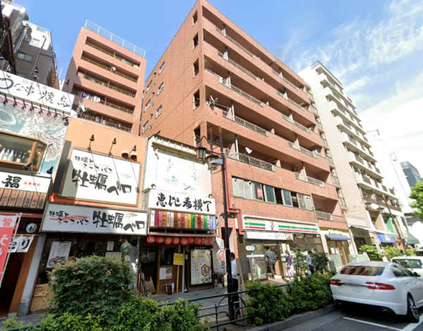 ハイライフ恵比寿外観５｜ハイライフ恵比寿は１１階建てのマンションです。恵比寿駅西口から徒歩２分です。