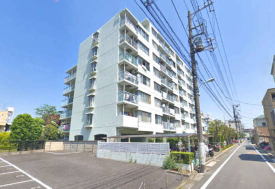 グリーンパーク東砂外観５｜南側は住宅街に面していて静かです。