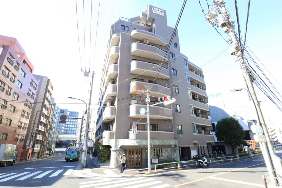 ライオンズマンション後楽園外観2｜ライオンズマンション後楽園は、平成８年築、９階建てマンションです。後楽園駅、飯田橋駅が徒歩圏内です。