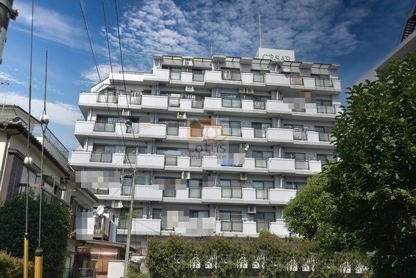 セザール上板橋外観４ (2)｜セザール上板橋は平成６年築、7階建てのマンションです。