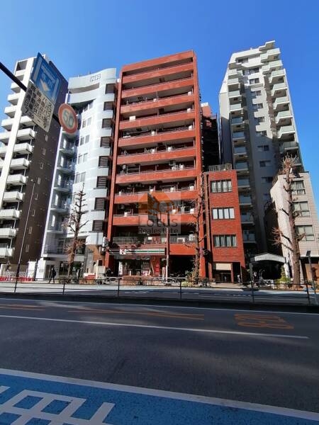 蔵前ハイム外観 (5)｜蔵前ハイムは昭和55年築、11階建てのマンションです。