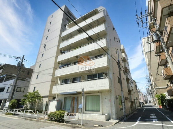 ＮＩＣニックハイム駒形外観１｜ニックハイム駒形は昭和60年築、７階建てのマンションです。