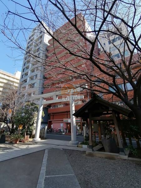 蔵前ハイム外観 (17)｜大通りの反対側の外観です。