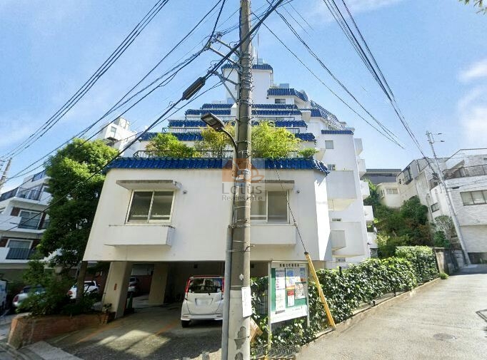 高輪中台マンション外観５｜高輪中台マンションは昭和44年築、7階建てのマンションです。