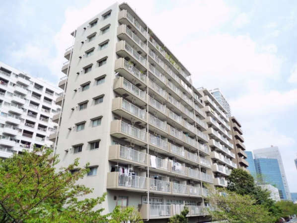 キョウエイハイツ田町外観5｜建物西側です。
