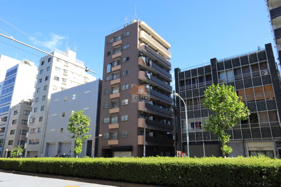 シンエイマンション蔵前外観3
