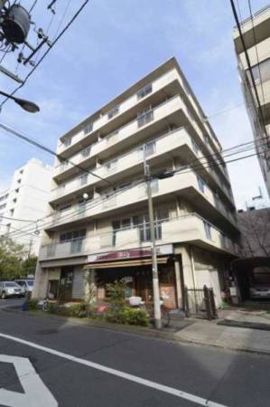 林マンショ外観２｜林ビルマンションは６階建てのマンションです。佐賀町公園に隣接しています。