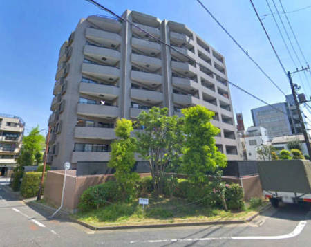 クレアホームズ小石川外観２｜クレアホームズ小石川は平成１０年築９階建てのマンションです。宮仲j公園通りにあります。小石川植物園の近くです。