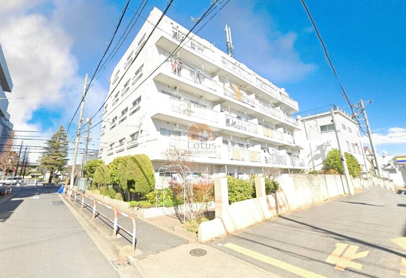 エンゼルハイム鹿浜外観３ (2)｜エンゼルハイム鹿浜は昭和62年築、5階建てのマンションです。