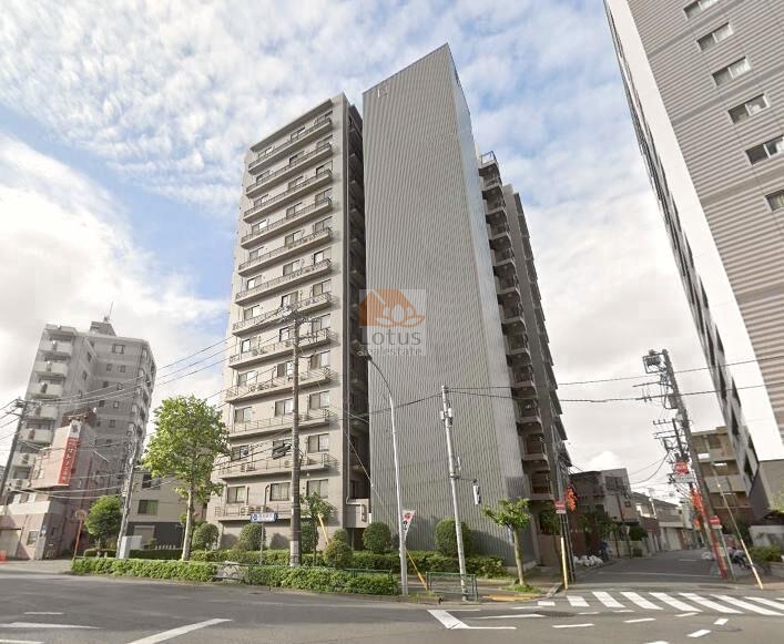 パークサイドハイツ王子外観5｜パークサイドハイツ王子は平成9年築、13階建のマンションです。