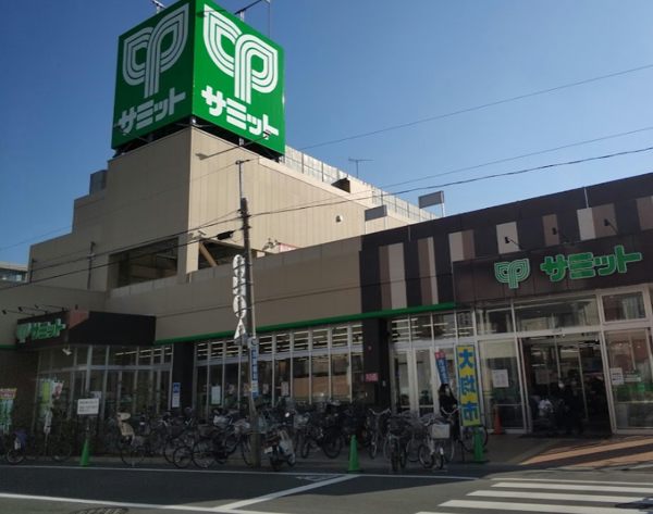 サミットストア 両国石原店600｜徒歩5分に「サミットストア 両国石原店」があります。
