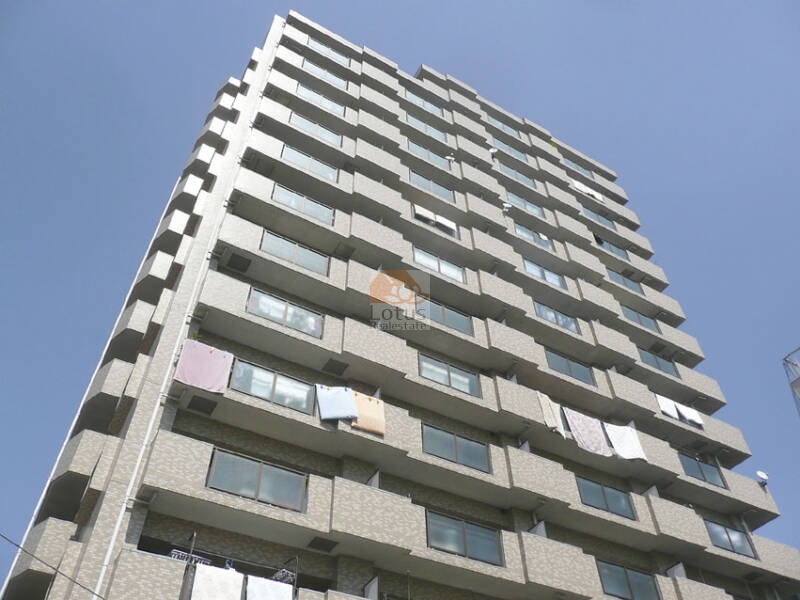ローヤルシティ田端外観2｜ローヤルシティ田端は、平成9年築、14階建てのマンションです。