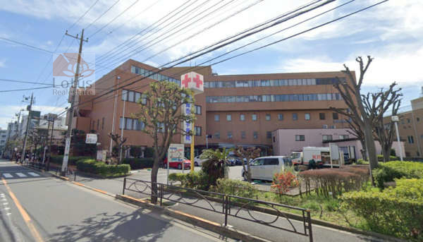 ディークラディア立石桜通り-葛飾赤十字病院｜葛飾赤十字産院まで徒歩３分です。産婦人科、小児科があります。