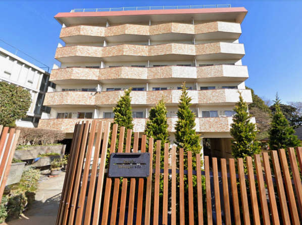 パシフィック哲学堂マンション外観３｜外壁はタイル貼りです。