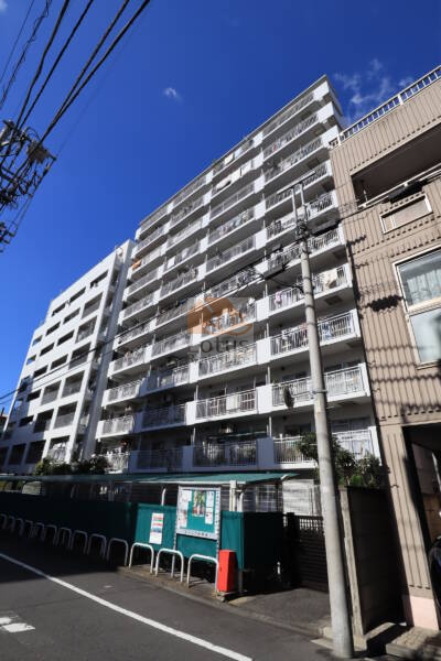 パシフィック両国外観3｜パシフィック両国は地上１１階建てのマンションです。都営新宿線・菊川駅、大江戸線・森下駅が徒歩圏内です。
