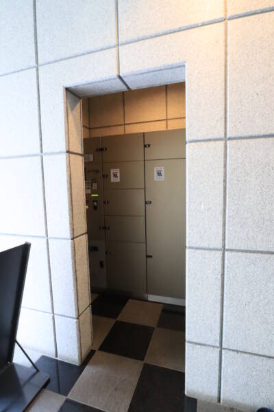 イクス本所吾妻橋共用部2｜宅配ボックスもあります。