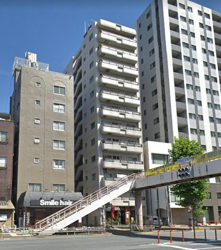 バルミー竜泉外観２｜バルミー竜泉は昭和55年築、12階建てのマンションです。昭和通りに面していて、日比谷線「入谷」駅から徒歩5分です。日比谷線「三ノ輪」駅、山手線他「鶯谷」駅も利用可です。